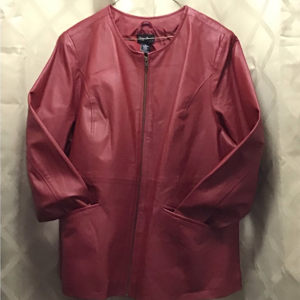 Maggie Barnes Women’s Leather Jacket